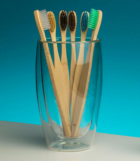 Colored Bamboo Toothbrush