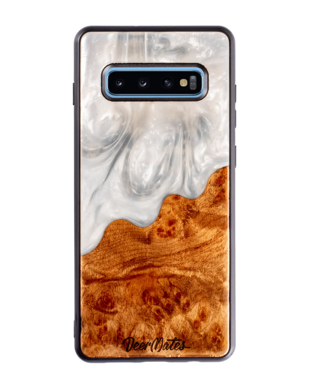 Wooden Phone Case Samsung S10 Plus DeerMates - Main Image
